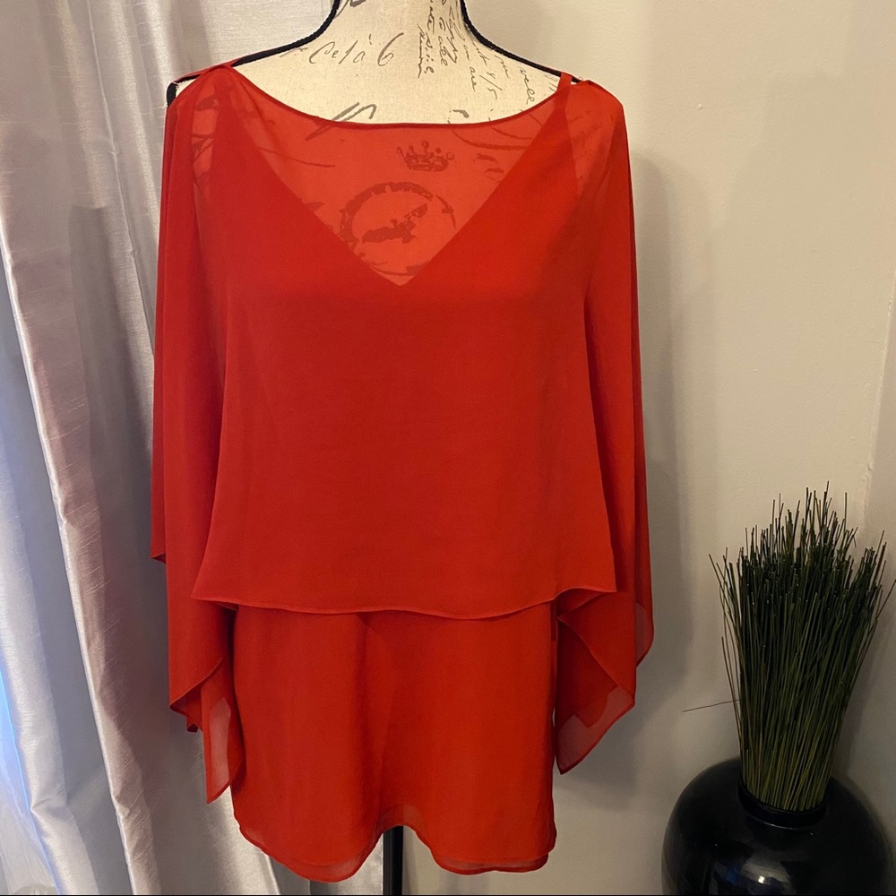 White House Black Market Two Piece Top Size L